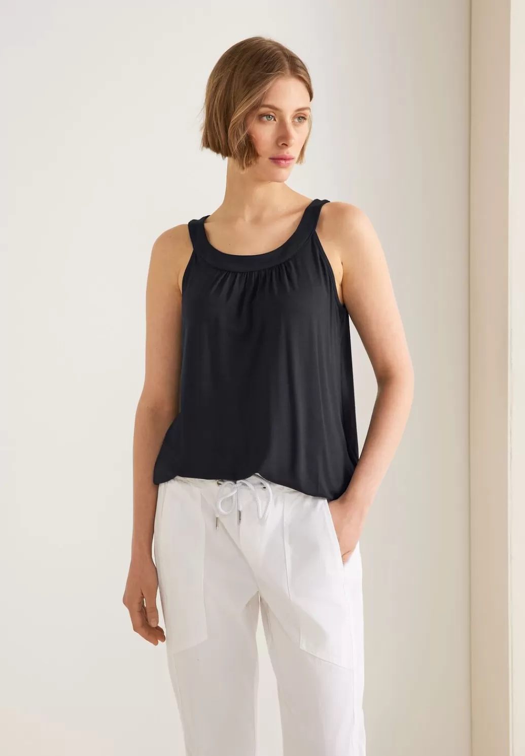 Street One Top In Unifarbe^Damen Tops