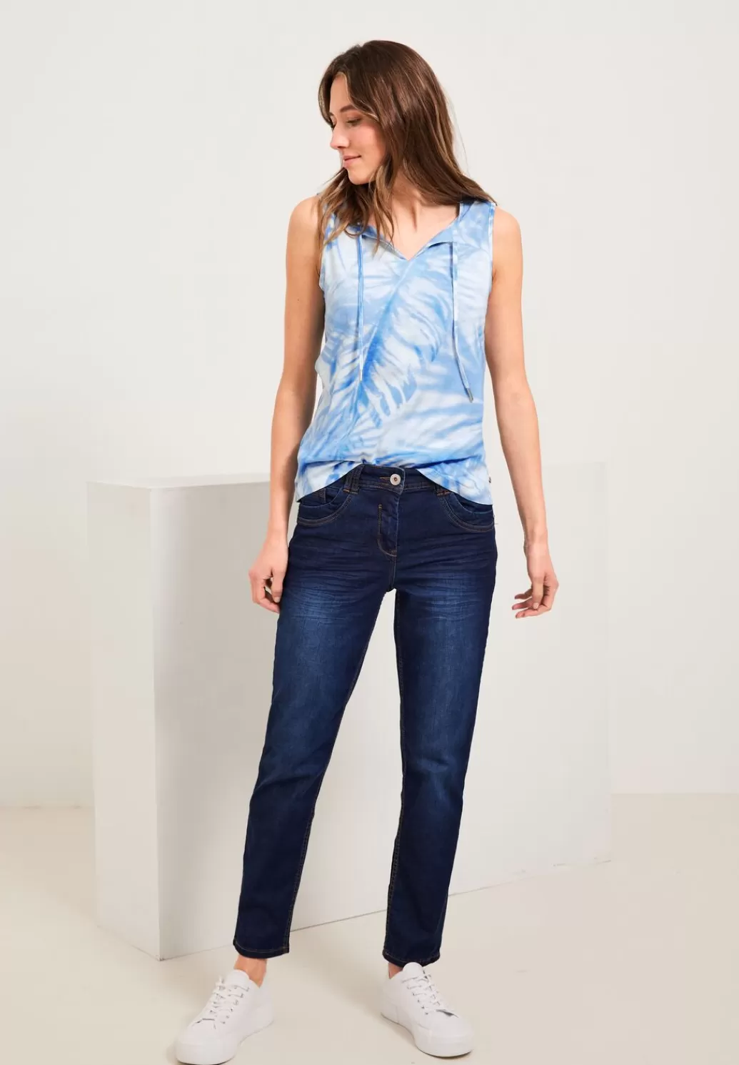 Street One Top Mit Blatterprint^Damen Tops