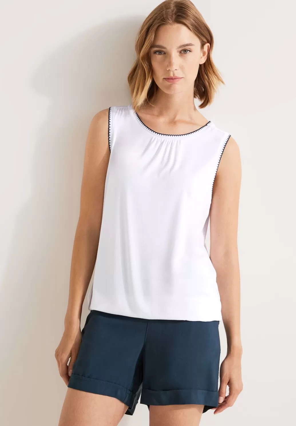 Street One Top Mit Dekotape^Damen Tops