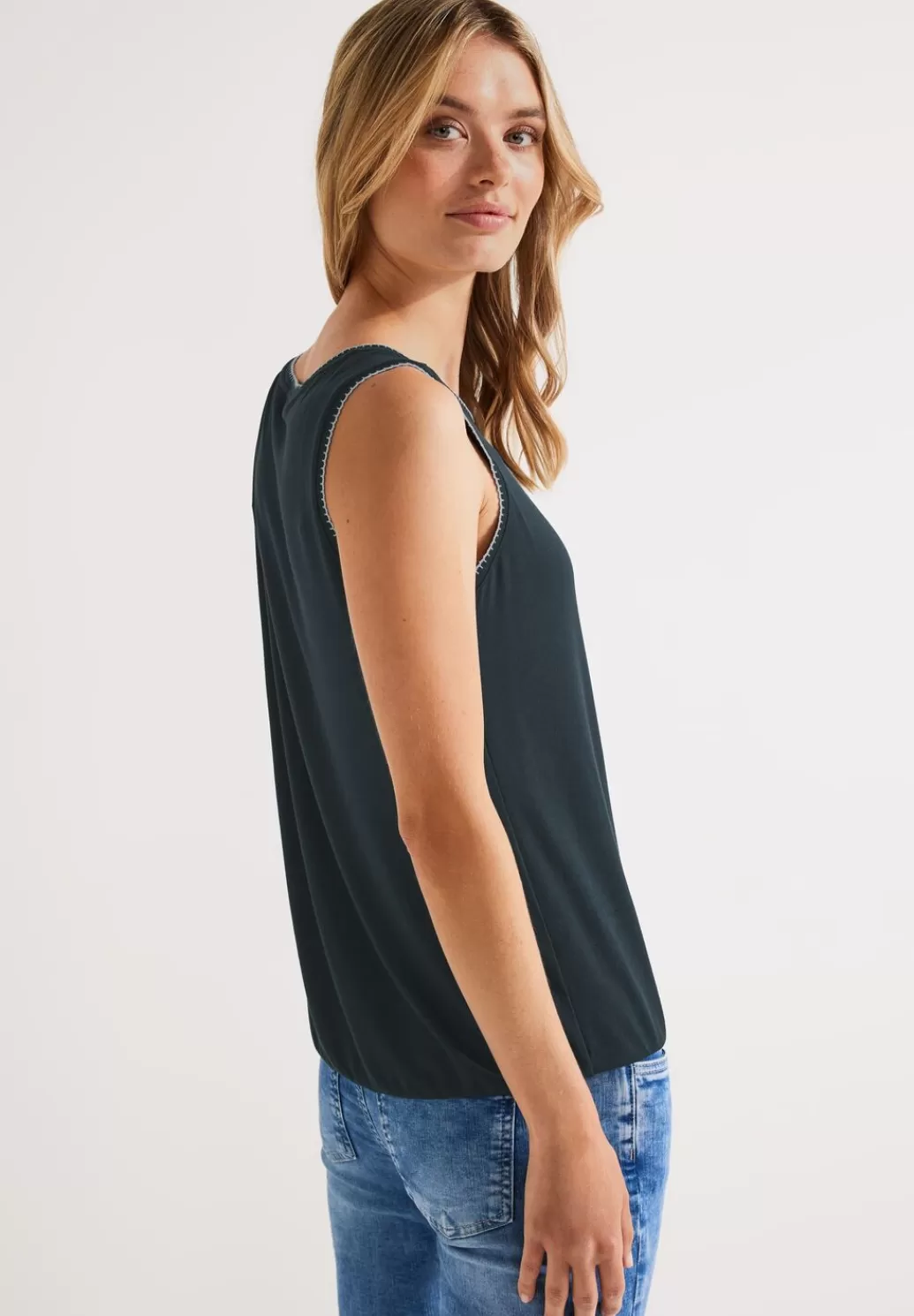 Street One Top Mit Dekotape^Damen Tops