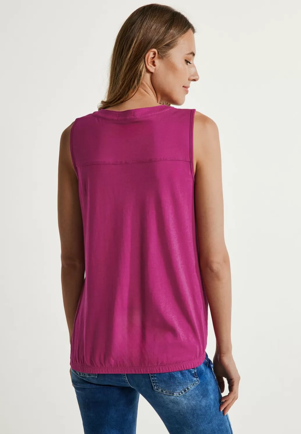 Street One Top Mit Elastiksaum^Damen Tops