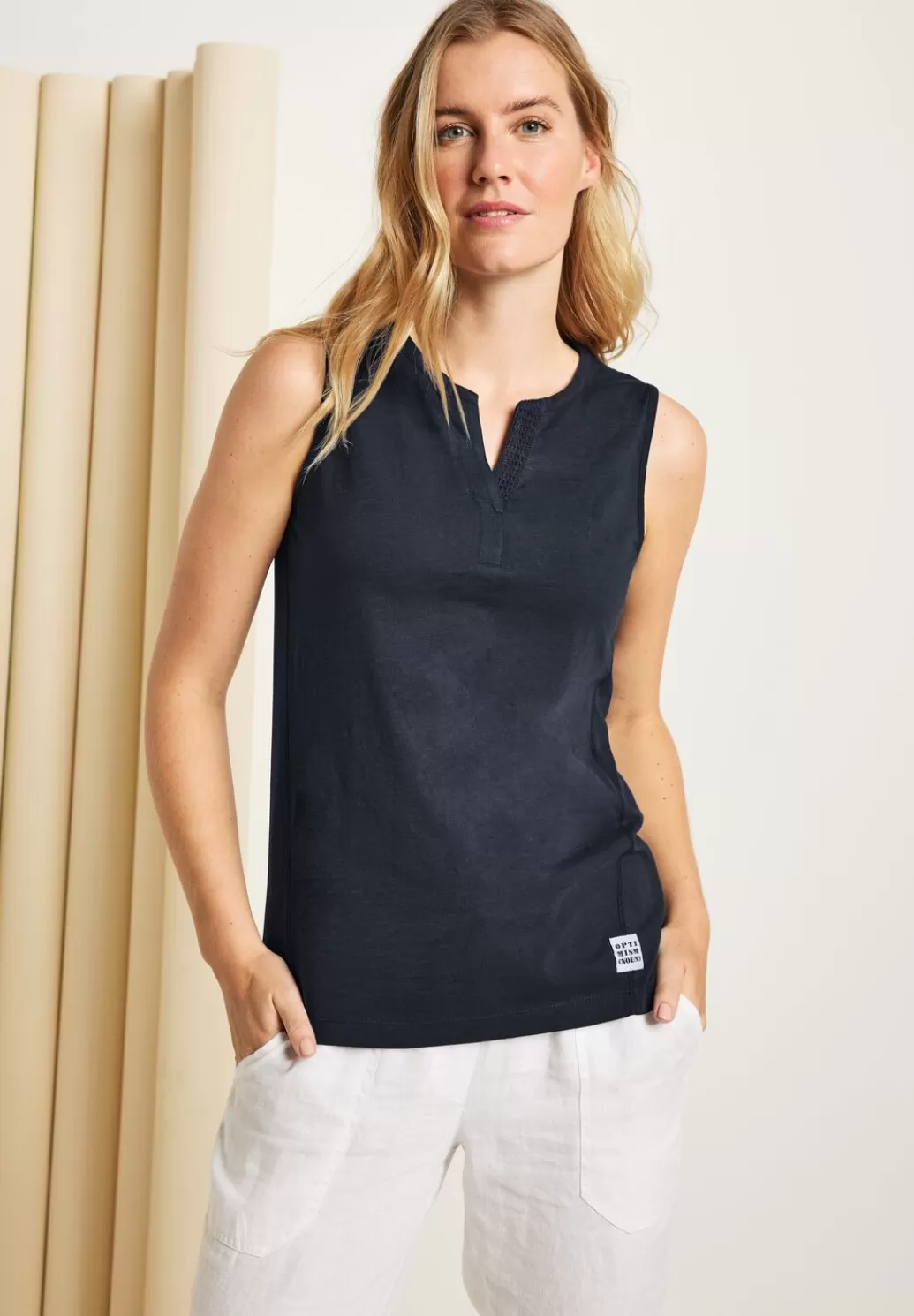 Street One Top Mit Hakeldetail^Damen Tops