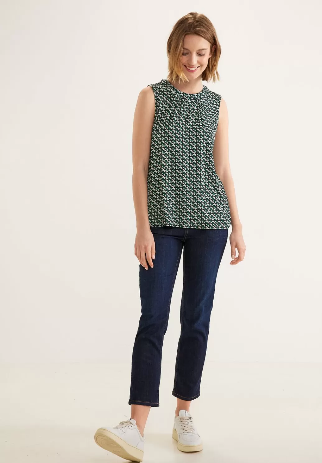 Street One Top Mit Minimalmuster^Damen Tops