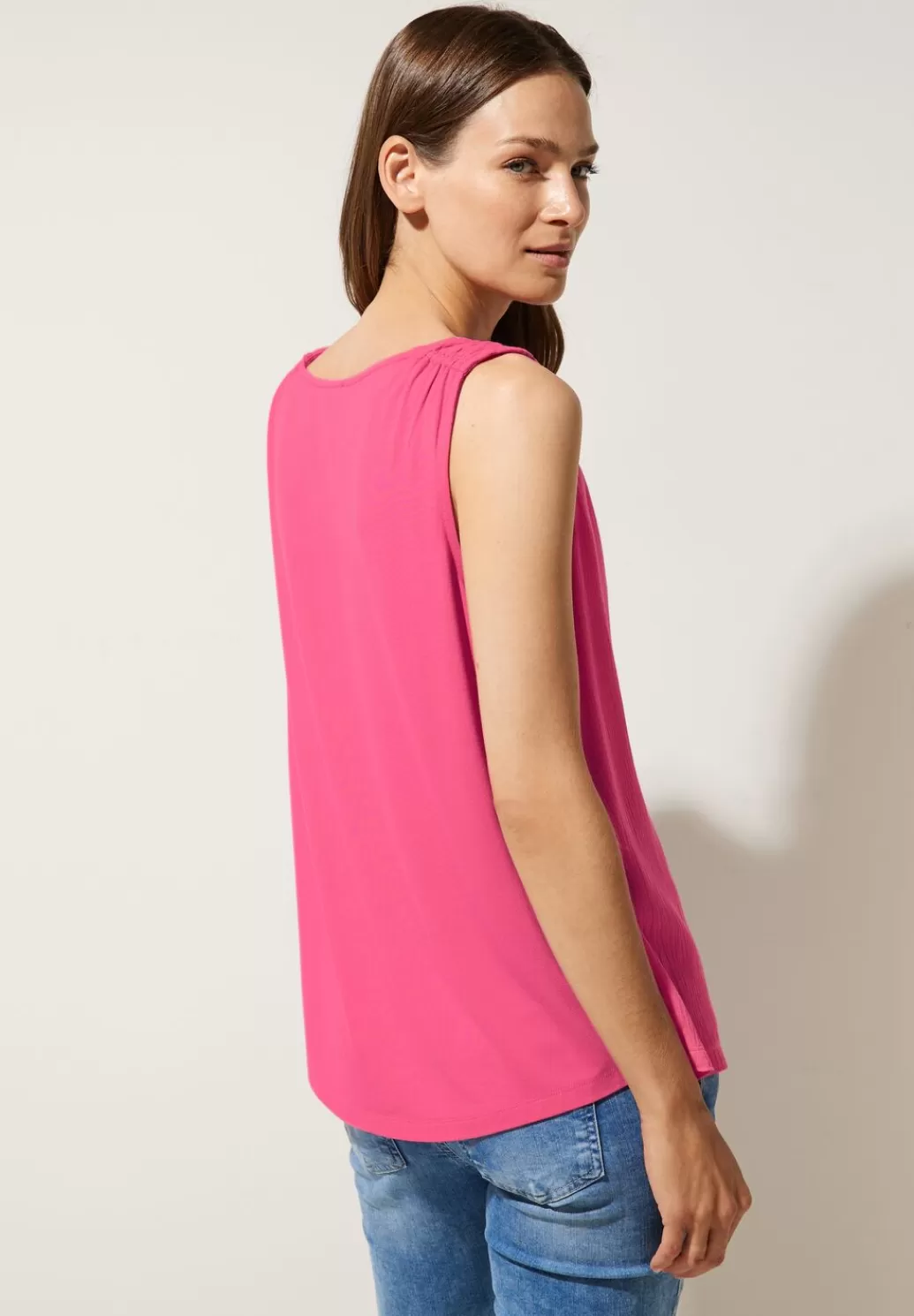 Street One Top Mit Raffdetail^Damen Tops