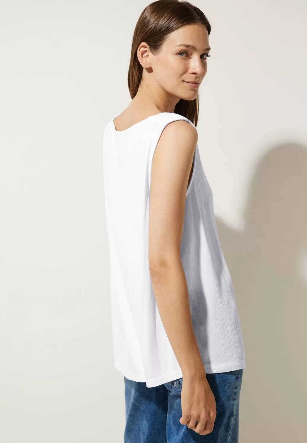 Street One Top Mit Raffdetail^Damen Tops