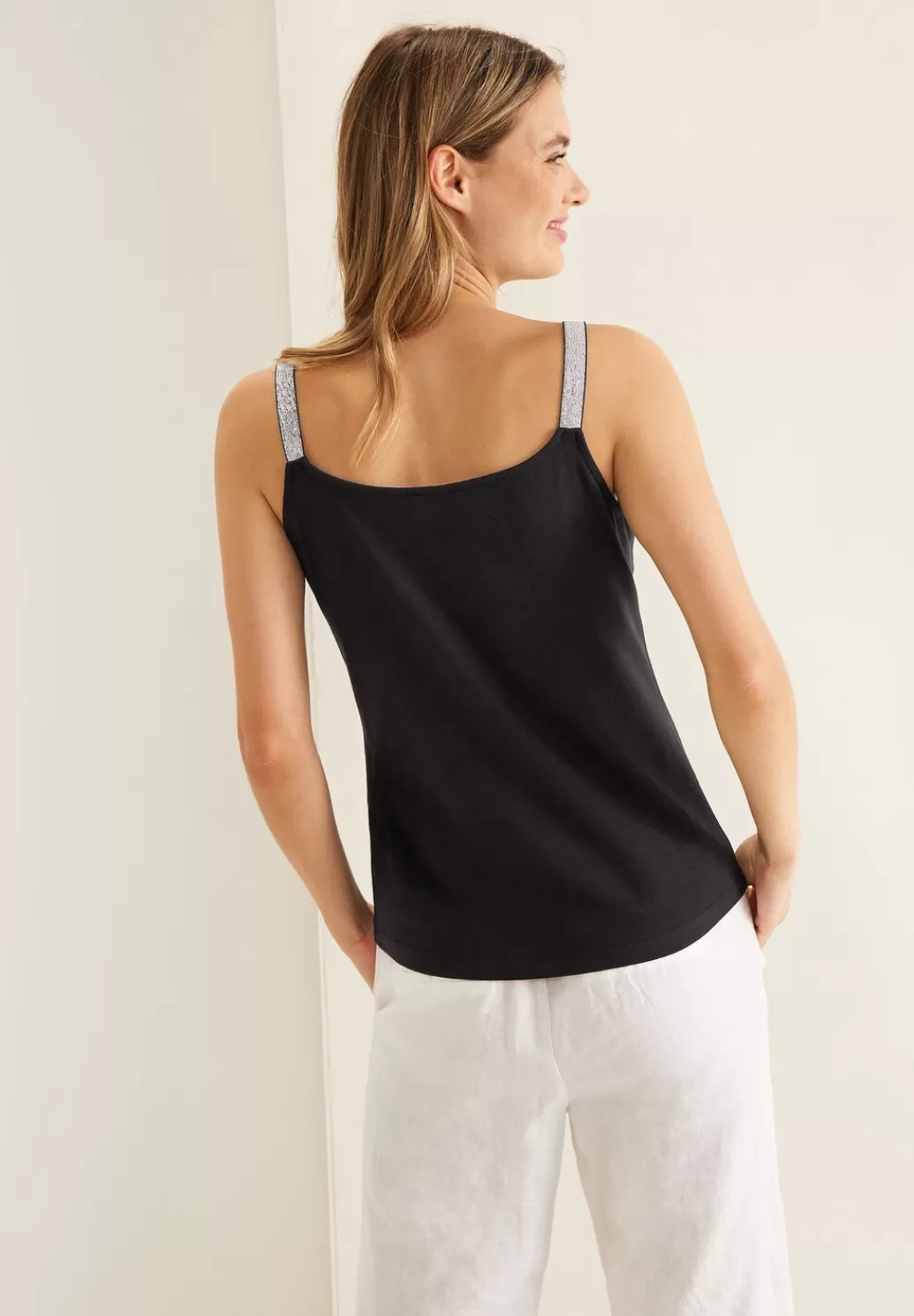 Street One Top Mit Schimmerdetails^Damen Tops