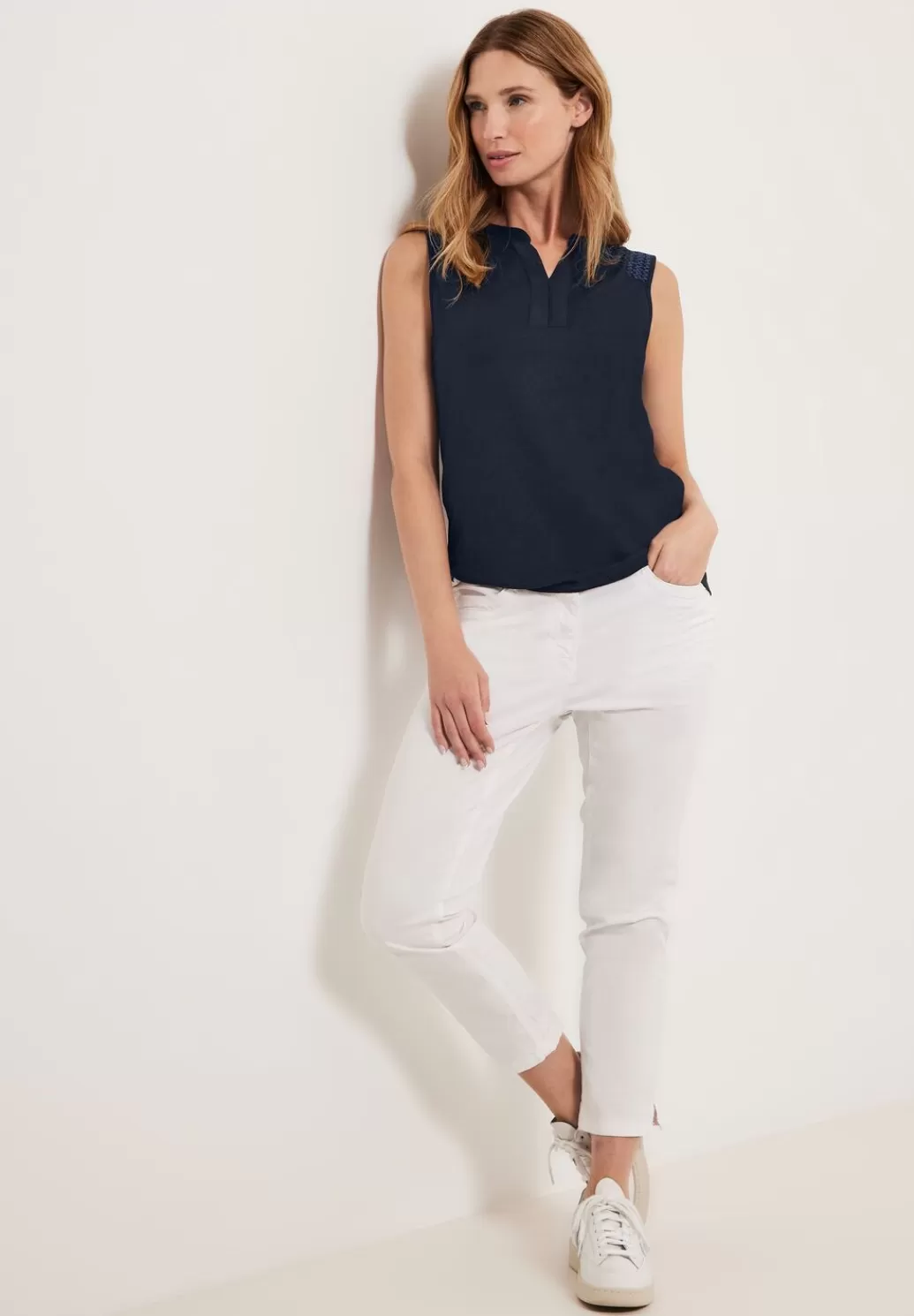 Street One Top Mit Smockdetails^Damen Tops