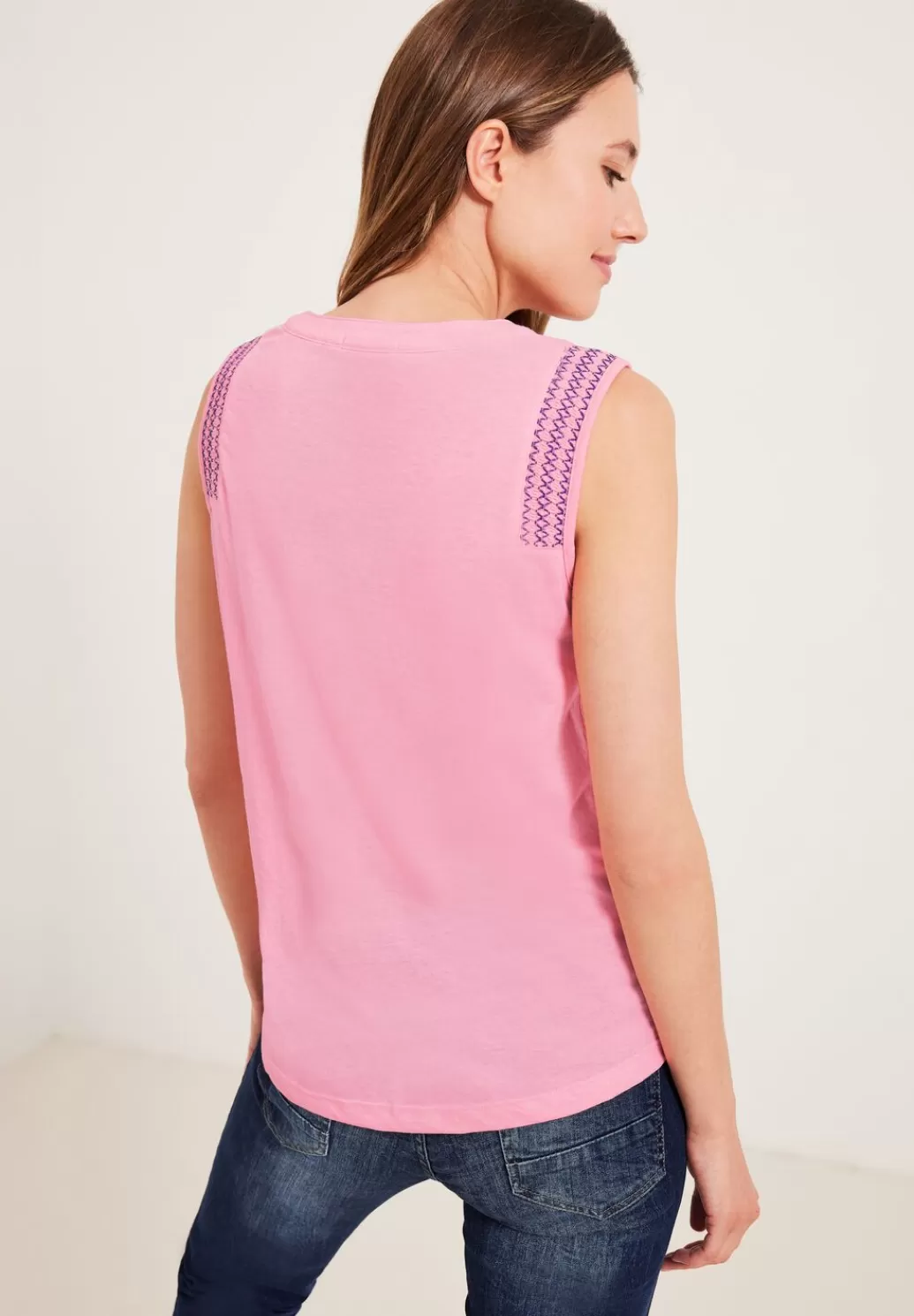 Street One Top Mit Smockdetails^Damen Tops