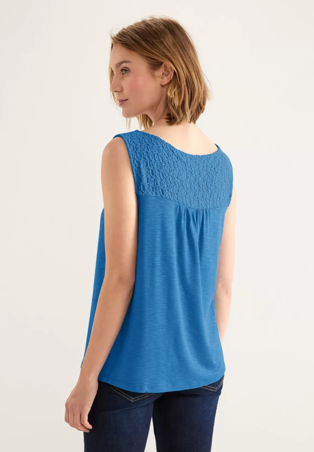 Street One Top Mit Spitzendetail^Damen Tops