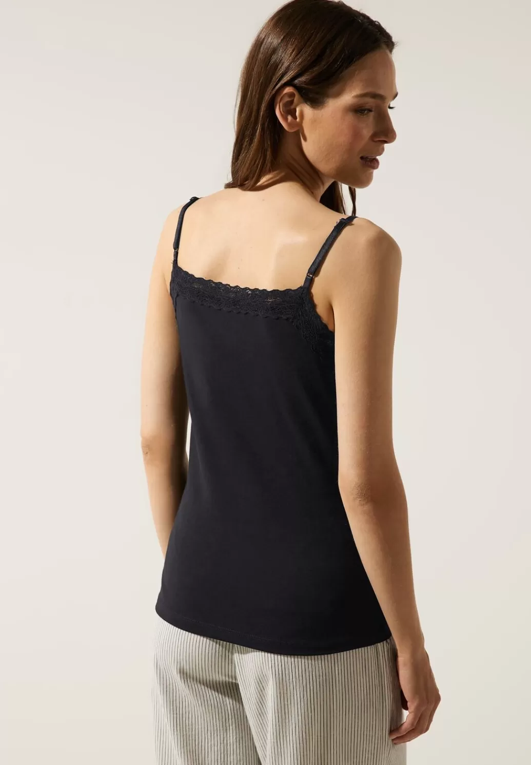 Street One Top Mit Spitzendetail^Damen Tops