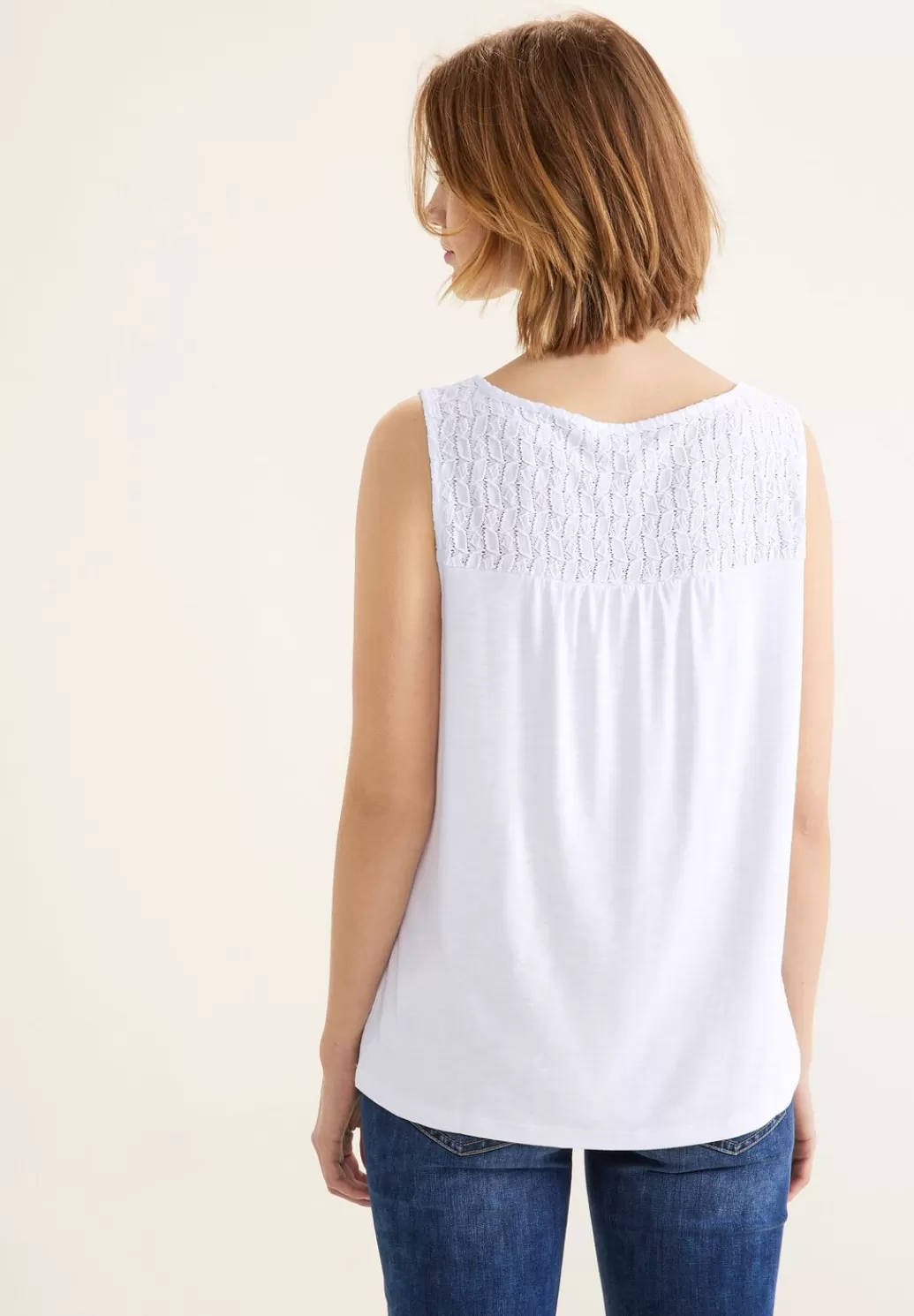 Street One Top Mit Spitzendetail^Damen Tops