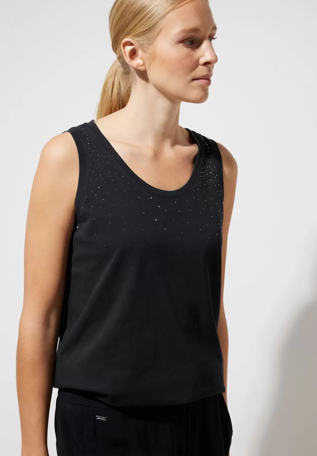 Street One Top Mit Steinchendeko^Damen Tops