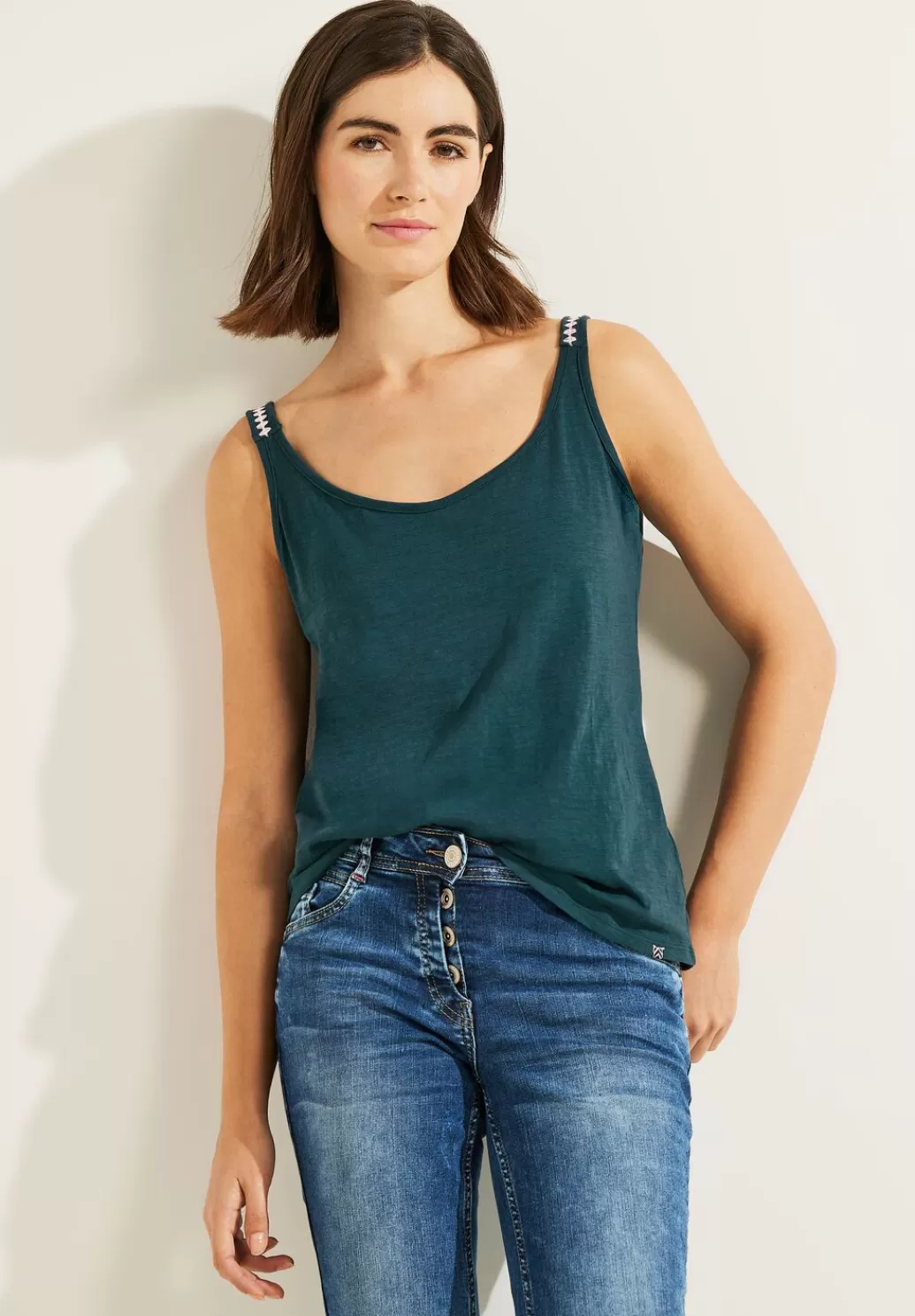 Street One Top Mit Zick Zack Dessin^Damen Tops