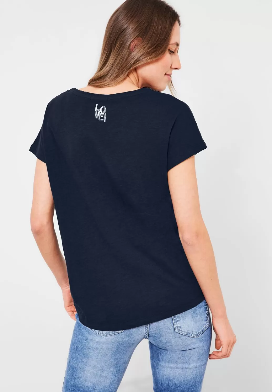 Street One T-Shirt In Flammgarn^Damen Shirts