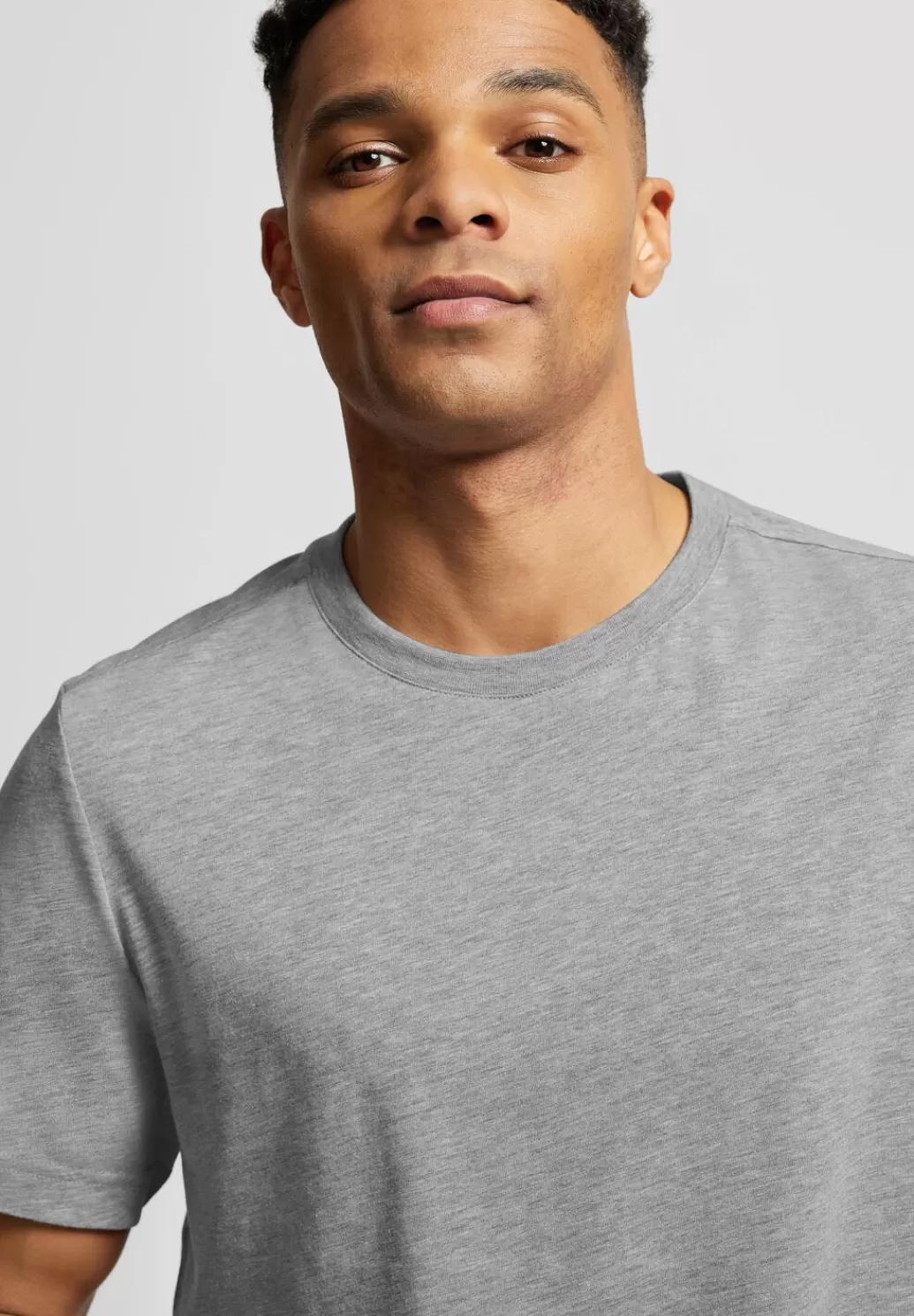 Street One T-Shirt In Melange Optik^Herren T-Shirts & Polos