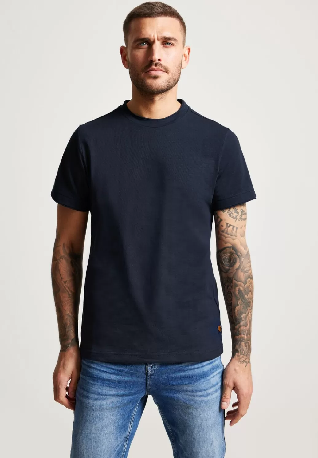 Street One T-Shirt In Unifarbe^Herren T-Shirts & Polos