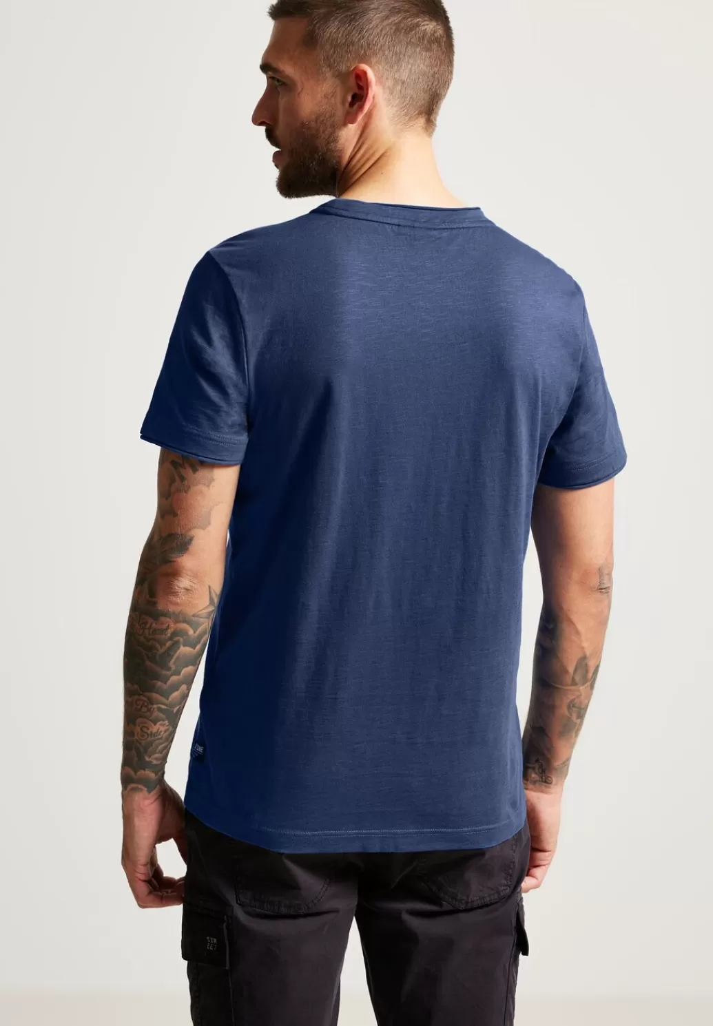 Street One T-Shirt In Unifarbe^Herren T-Shirts & Polos