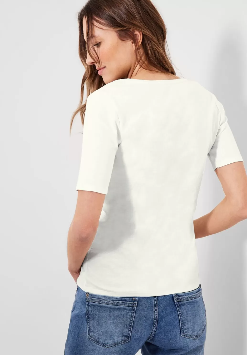 Street One T-Shirt In Unifarbe^Damen Shirts