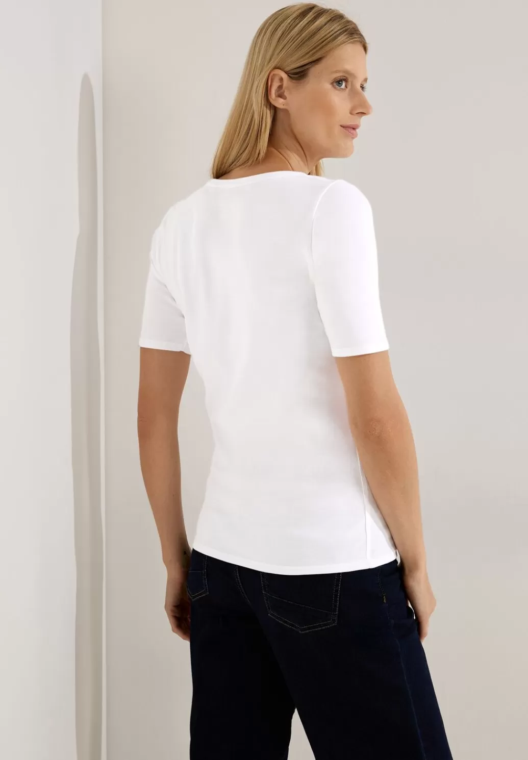 Street One T-Shirt In Unifarbe^Damen Shirts