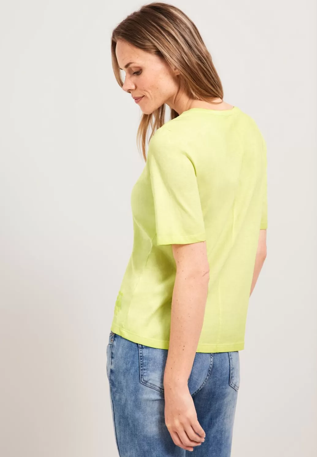 Street One T-Shirt In Washed Optik^Damen Shirts