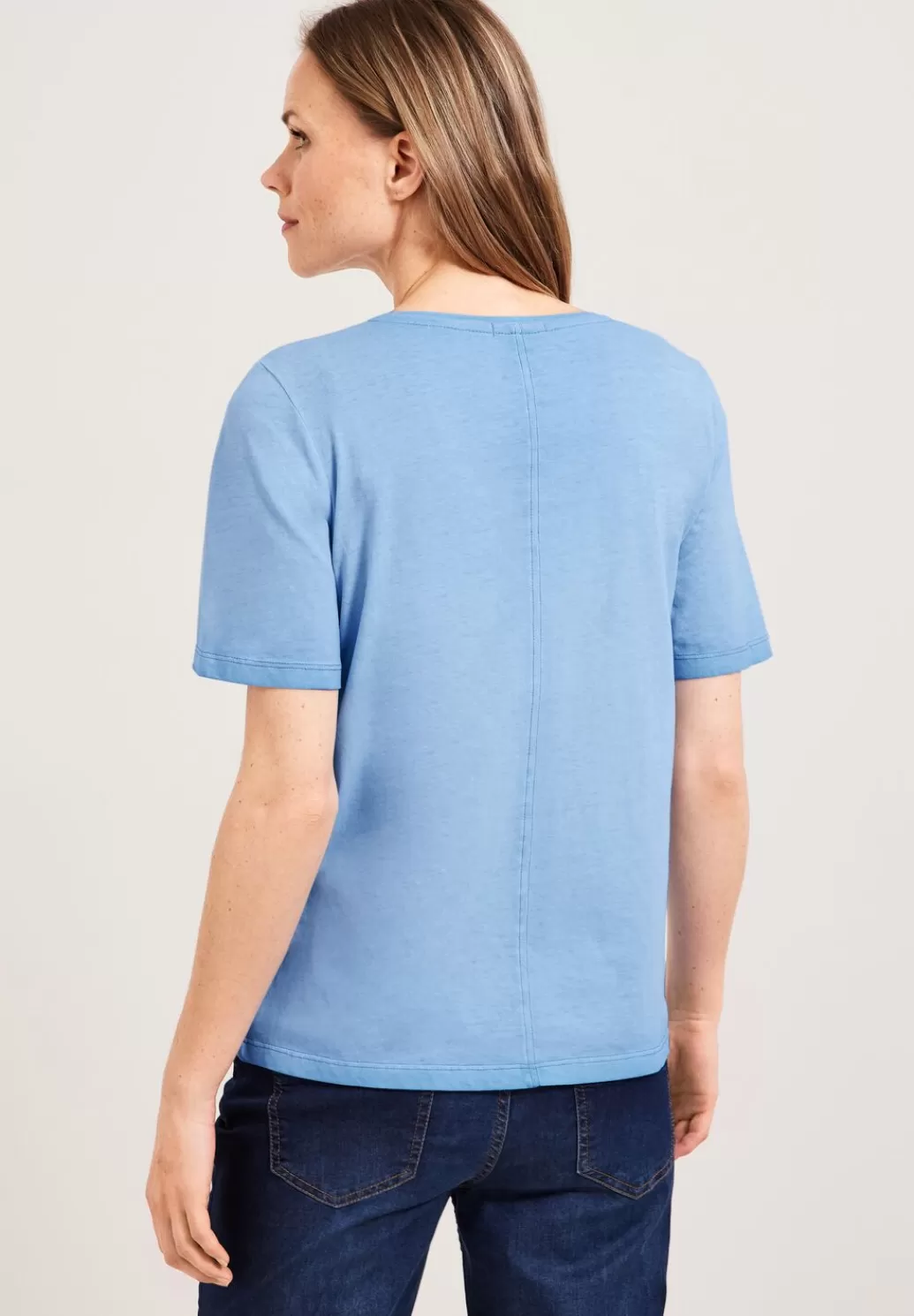 Street One T-Shirt In Washed Optik^Damen Shirts