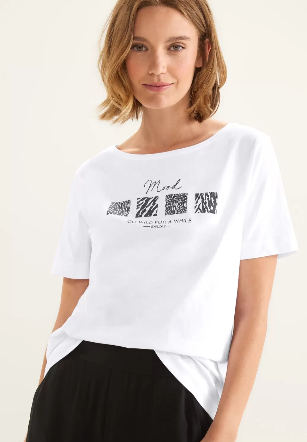 Street One T-Shirt Mit Artwork Print^Damen Shirts