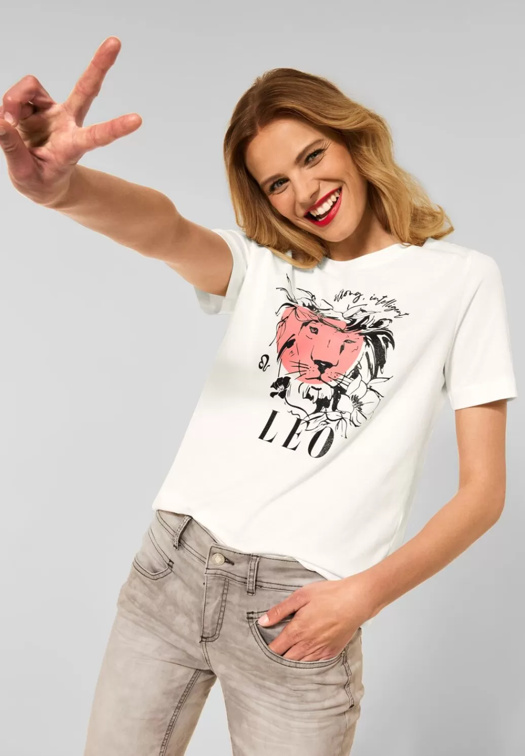 Street One T-Shirt Mit Astro Print^Damen Shirts