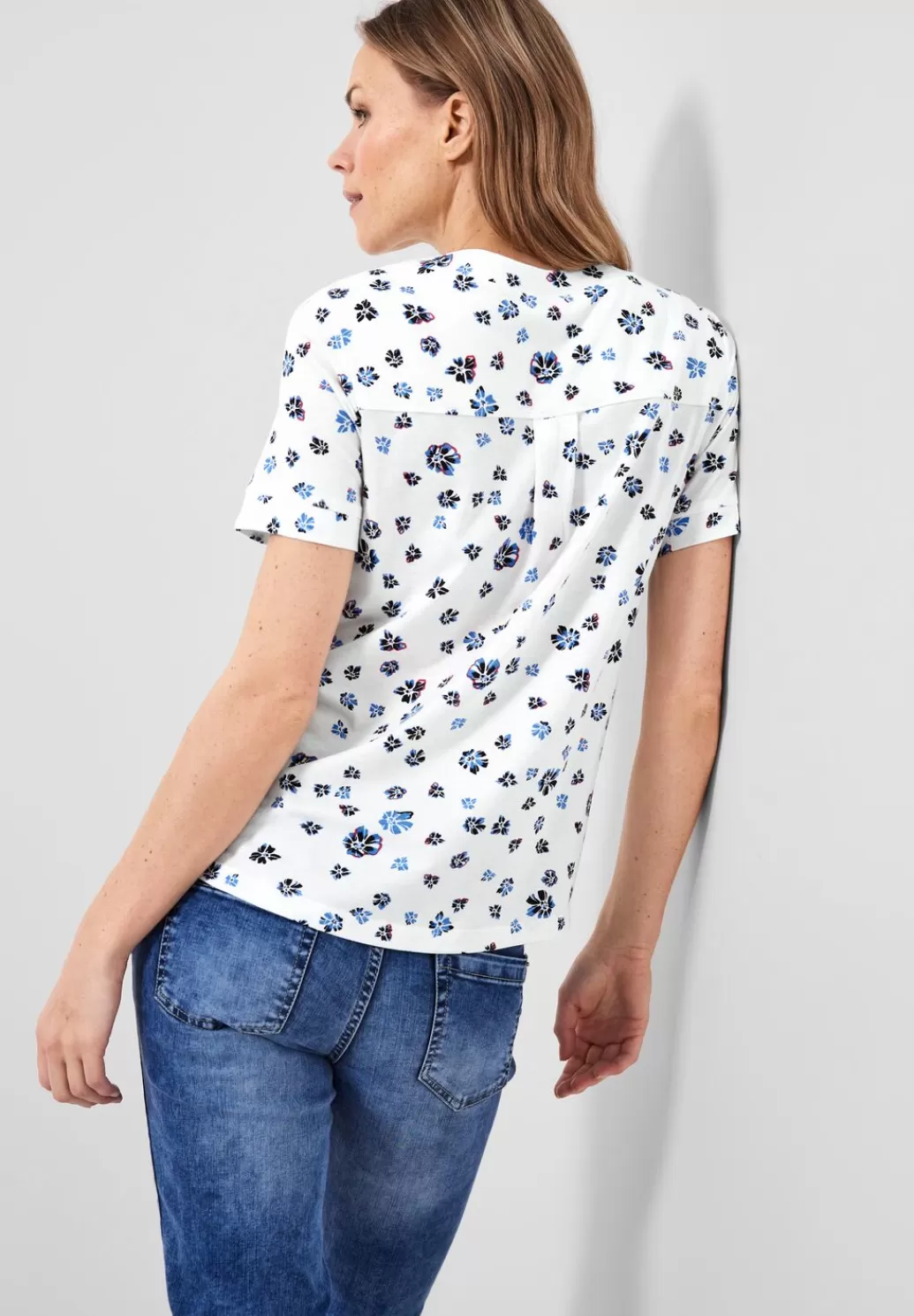 Street One T-Shirt Mit Blumenprint^Damen Shirts