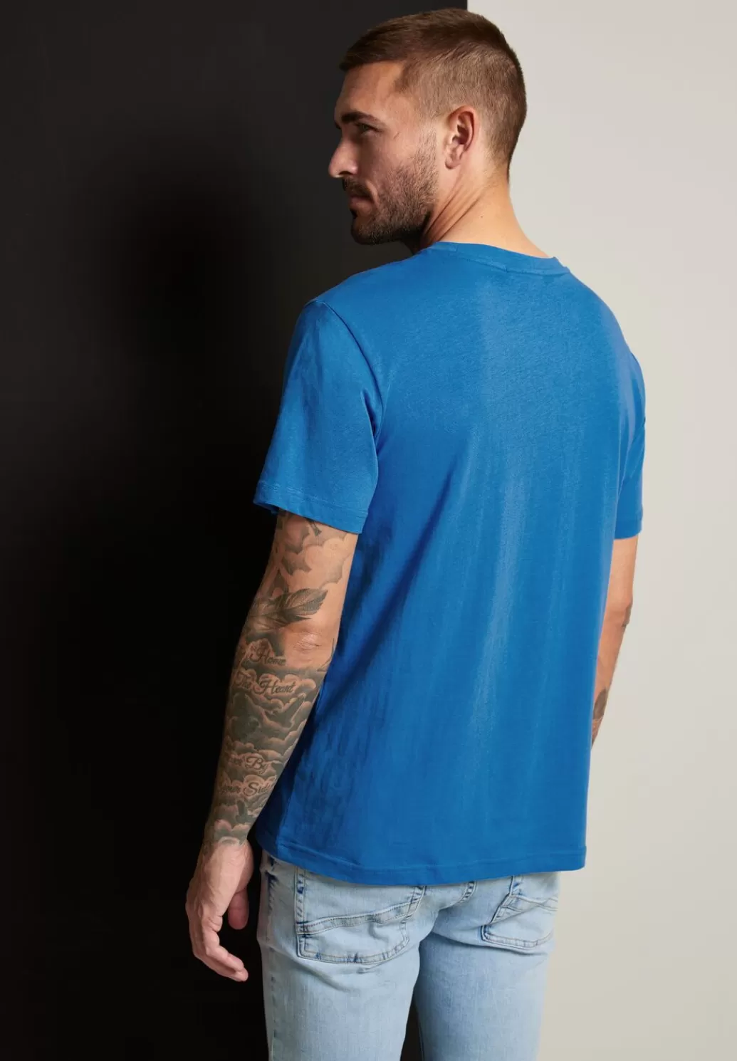 Street One T-Shirt Mit Brustprint^Herren T-Shirts & Polos