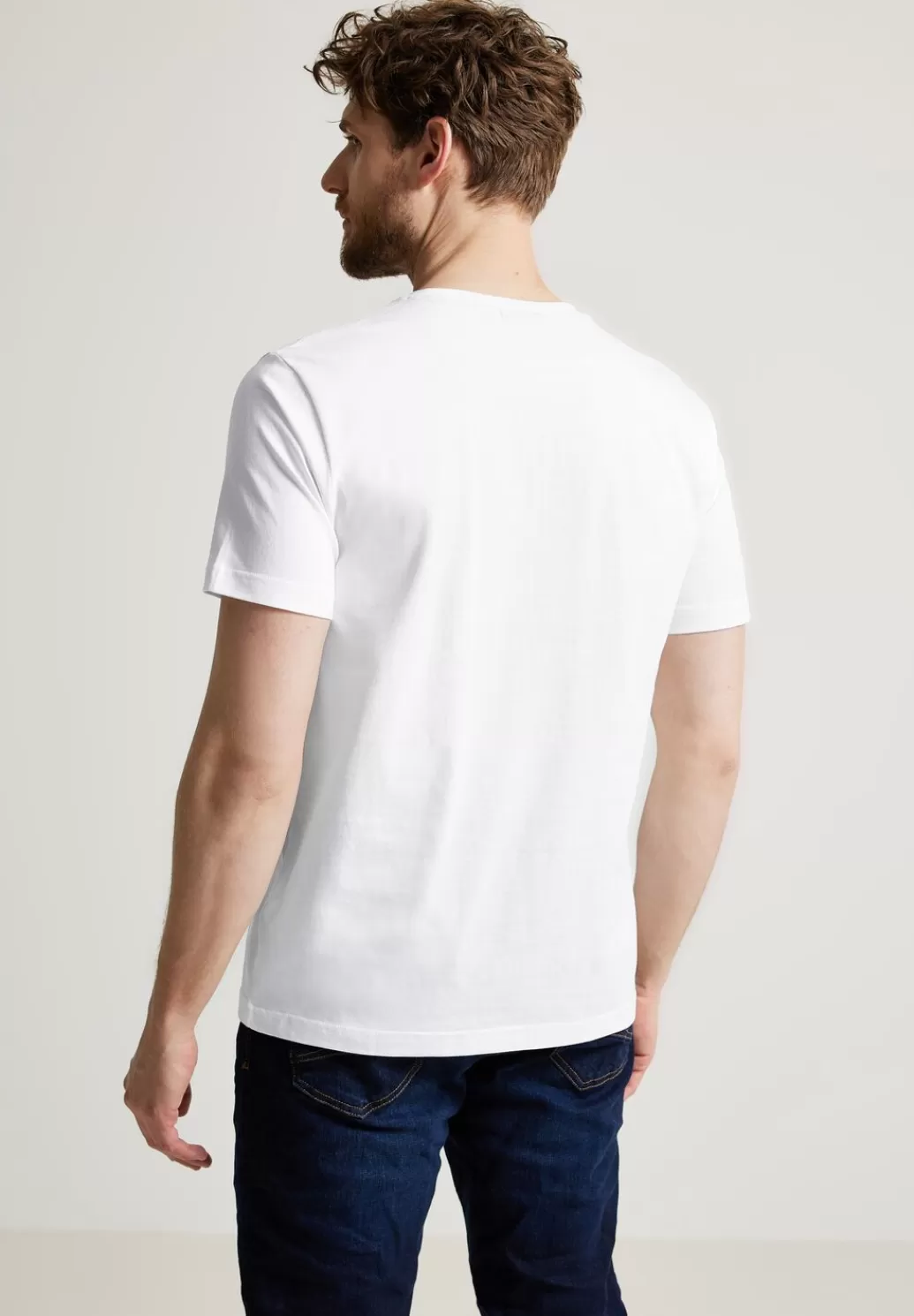 Street One T-Shirt Mit Brustprint^Herren T-Shirts & Polos