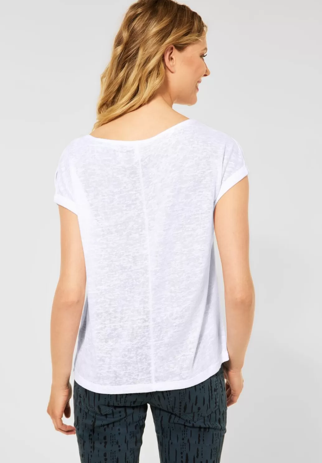 Street One T-Shirt Mit Cut-Out Am Armel^Damen Shirts