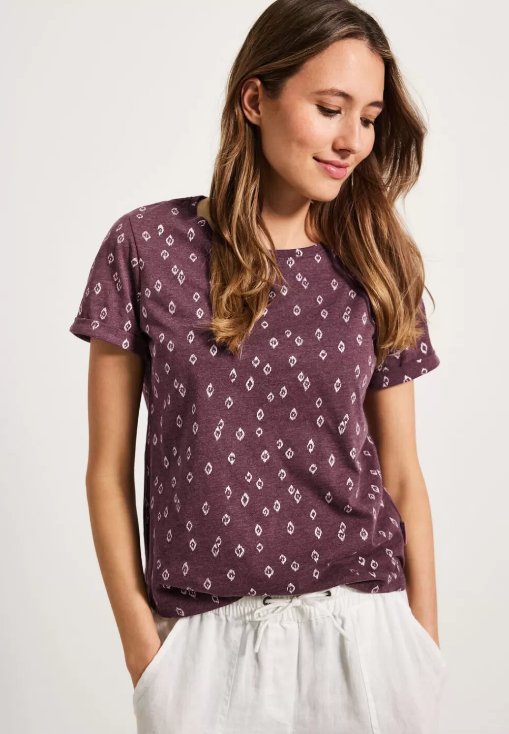 Street One T-Shirt Mit Folienprint^Damen Shirts