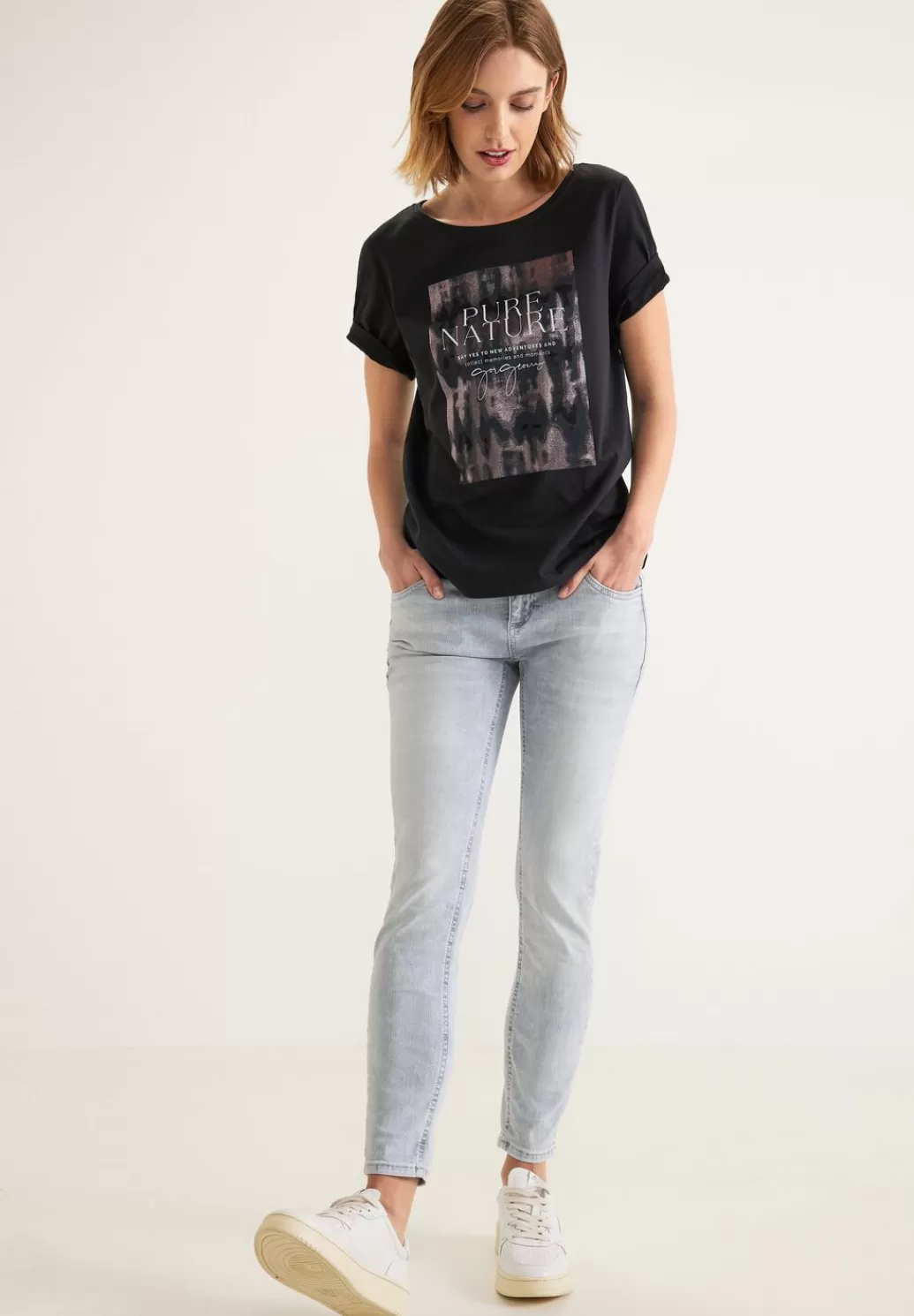 Street One T-Shirt Mit Folienprint^Damen Shirts