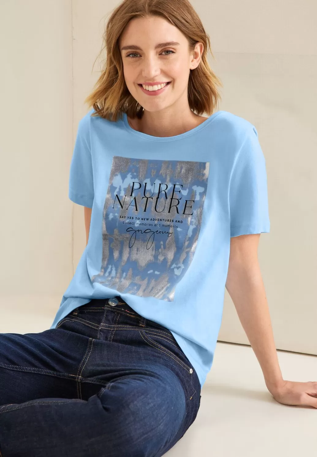 Street One T-Shirt Mit Folienprint^Damen Shirts