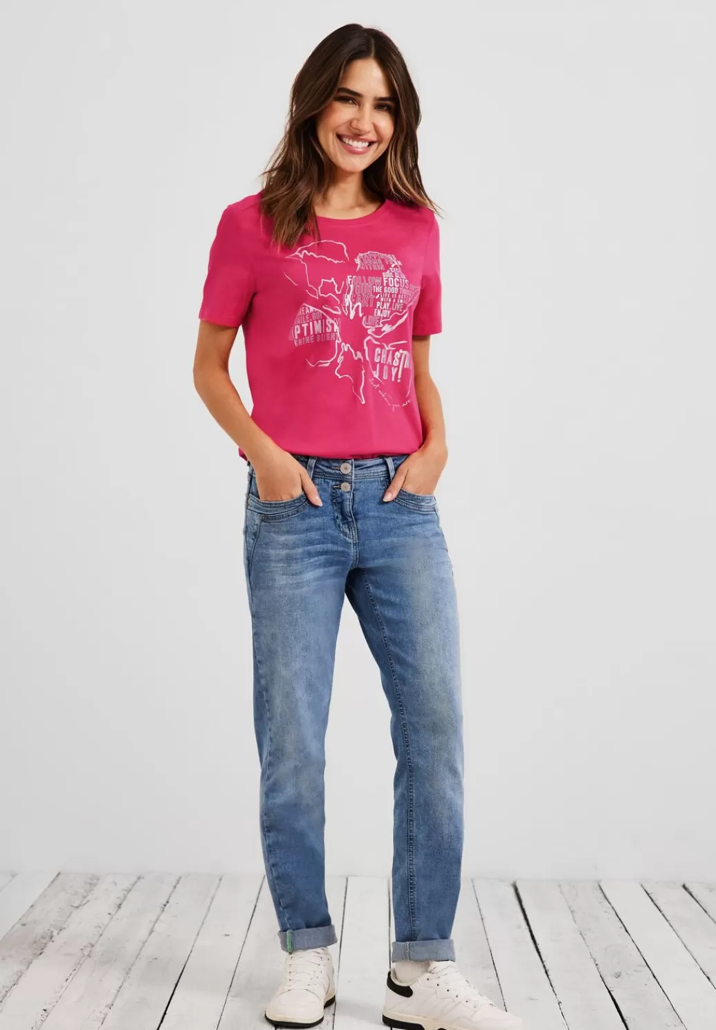 Street One T-Shirt Mit Folienprint^Damen Shirts