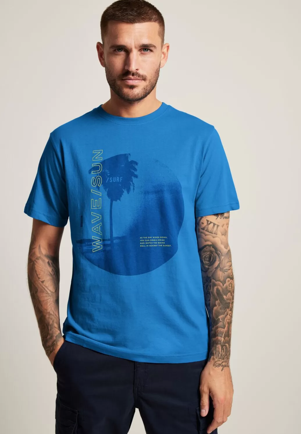 Street One T-Shirt Mit Fotoprint^Herren T-Shirts & Polos