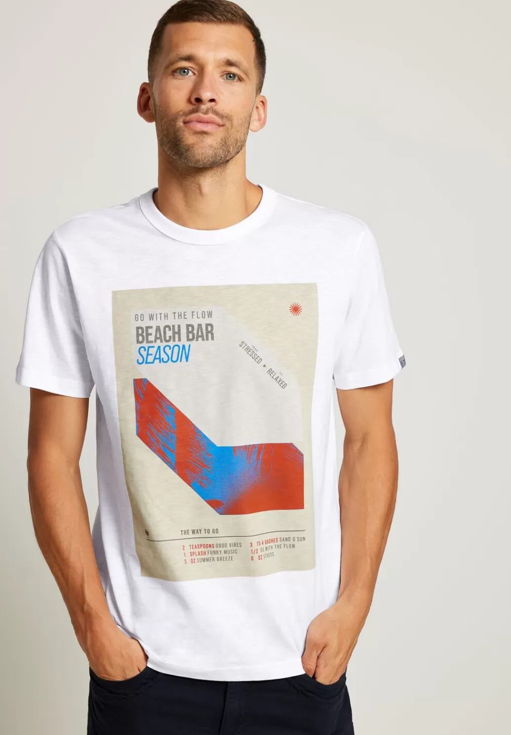 Street One T-Shirt Mit Frontprint^Herren T-Shirts & Polos