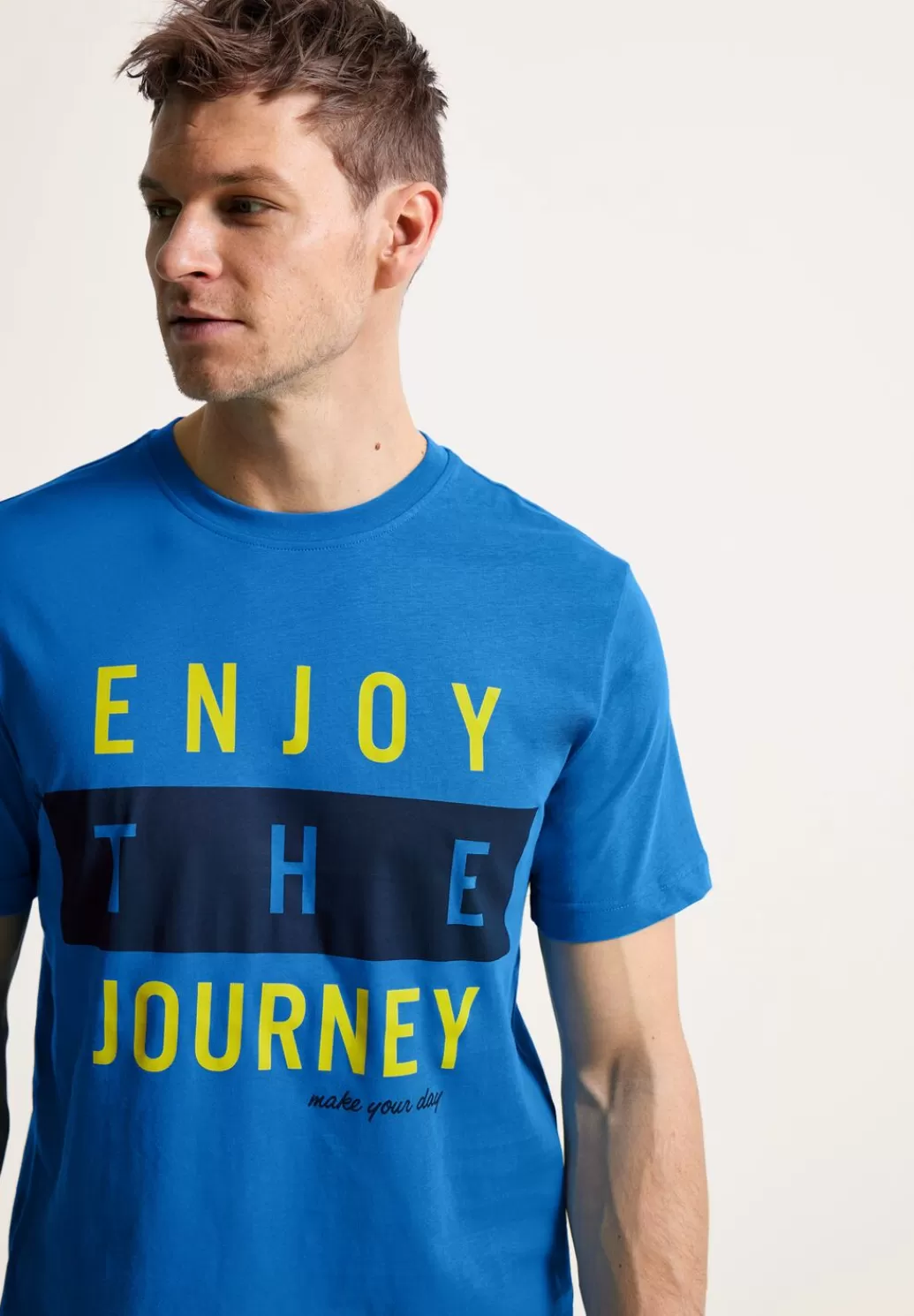 Street One T-Shirt Mit Frontprint^Herren T-Shirts & Polos