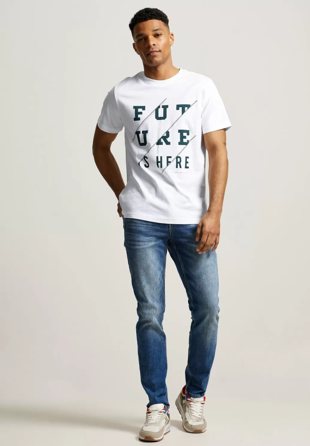 Street One T-Shirt Mit Frontprint^Herren T-Shirts & Polos