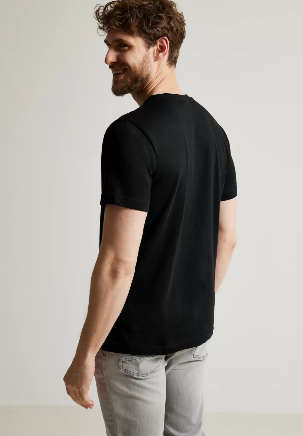 Street One T-Shirt Mit Frontprint^Herren T-Shirts & Polos