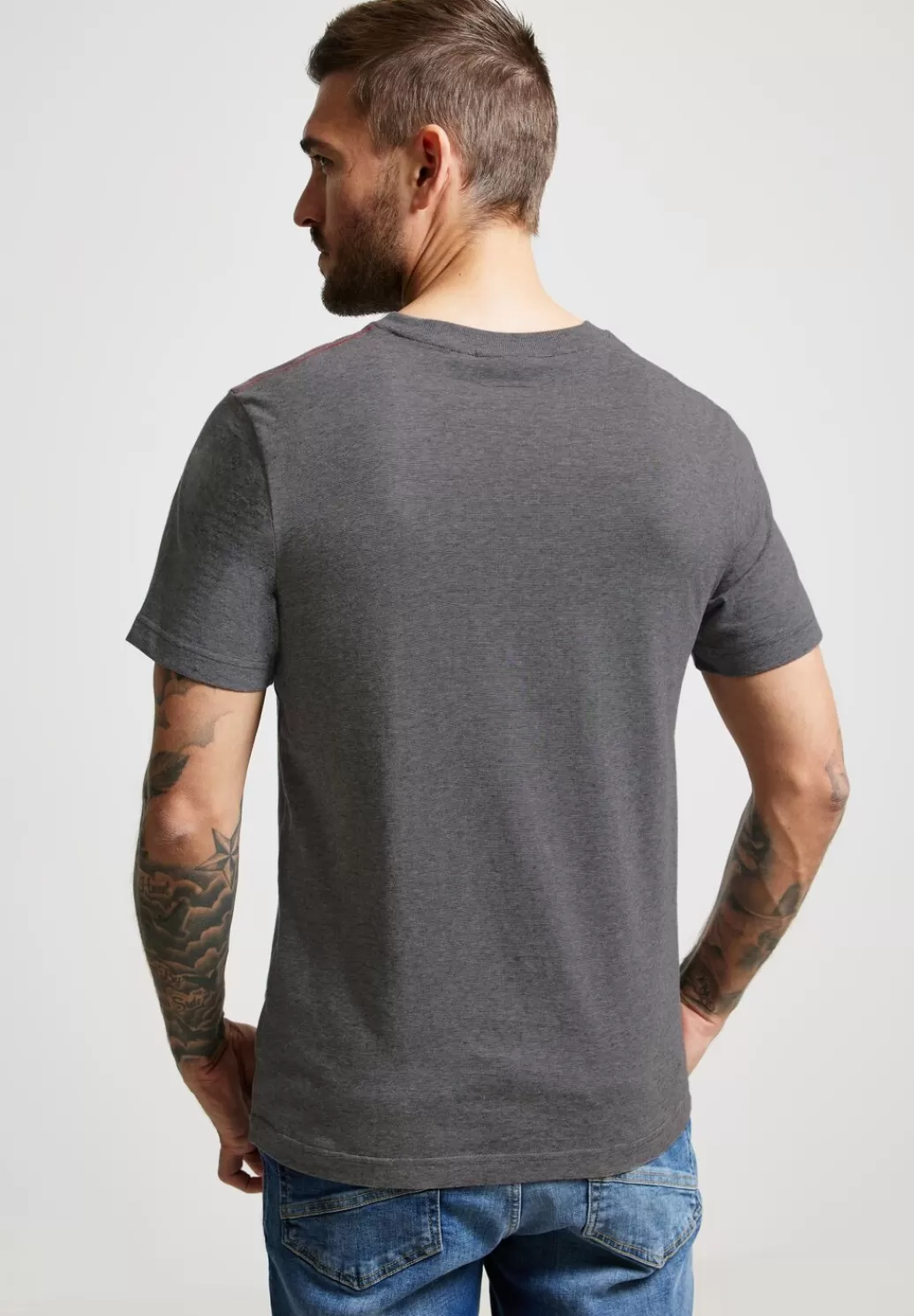 Street One T-Shirt Mit Frontprint^Herren T-Shirts & Polos