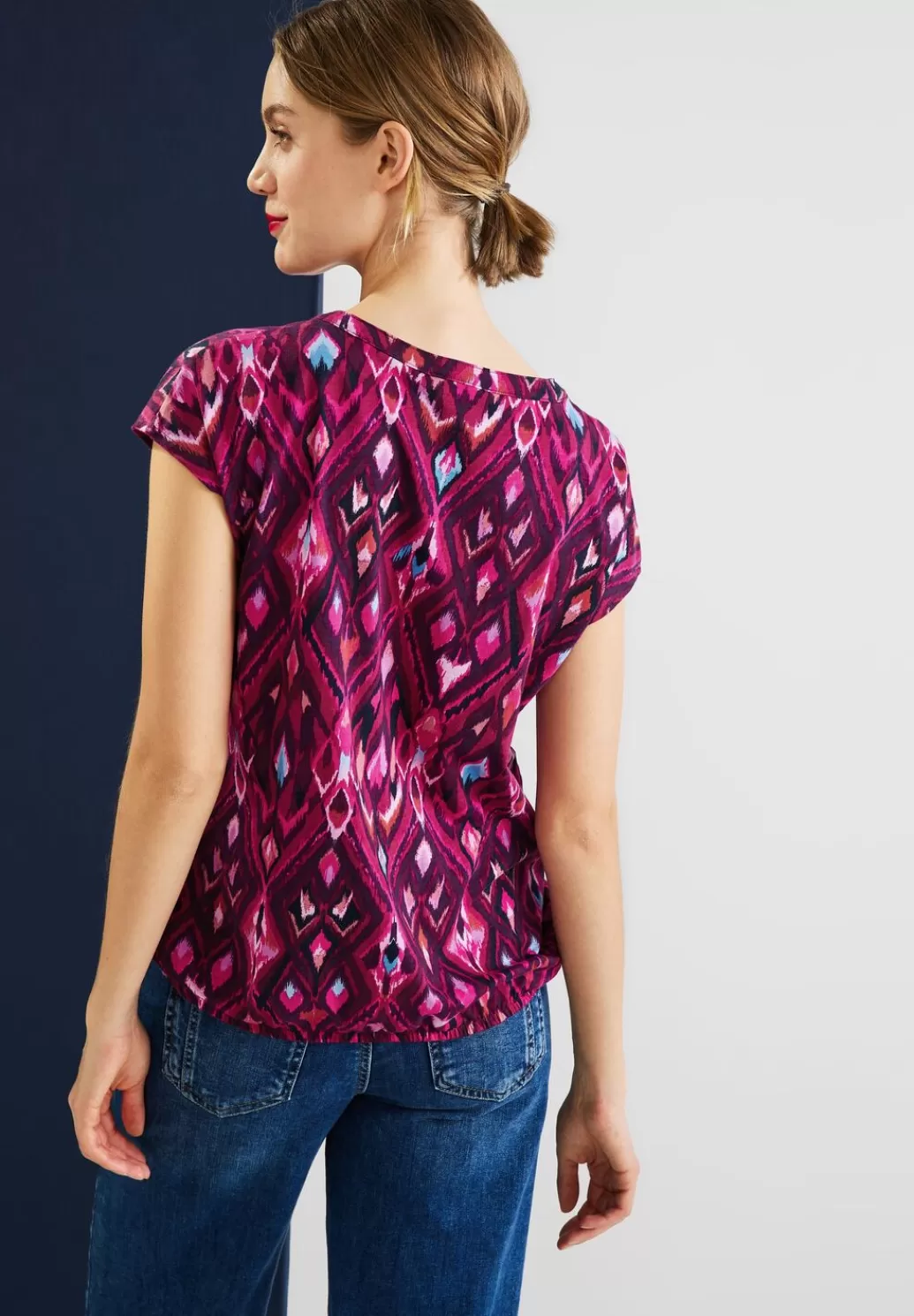 Street One T-Shirt Mit Ikat Print^Damen Shirts