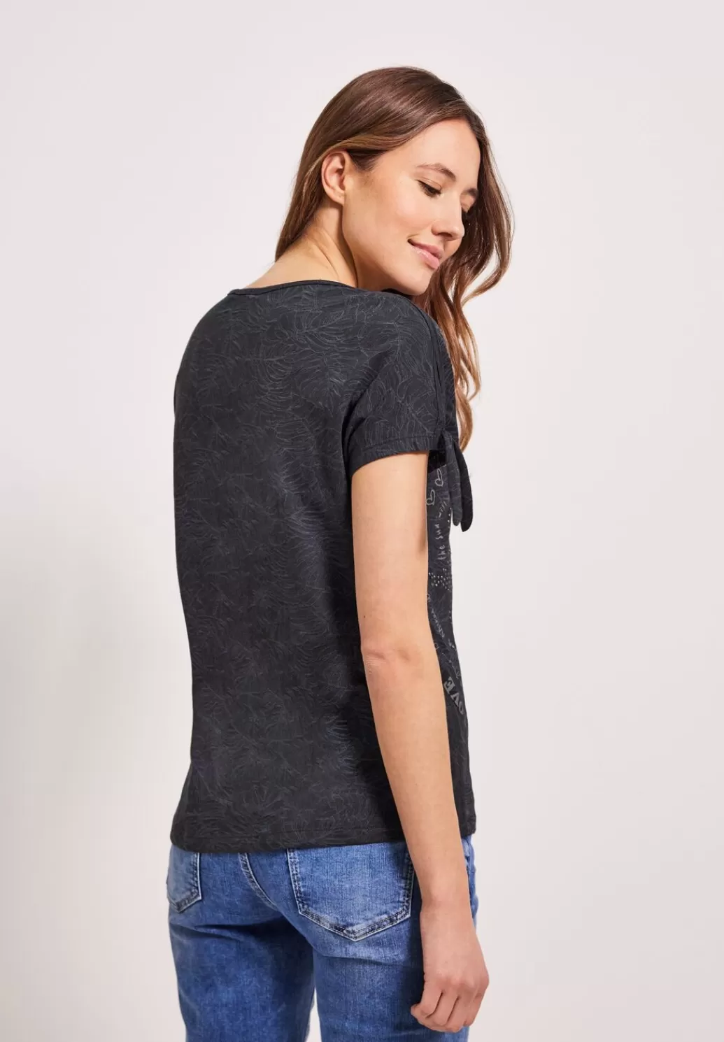 Street One T-Shirt Mit Knotendetail^Damen Shirts