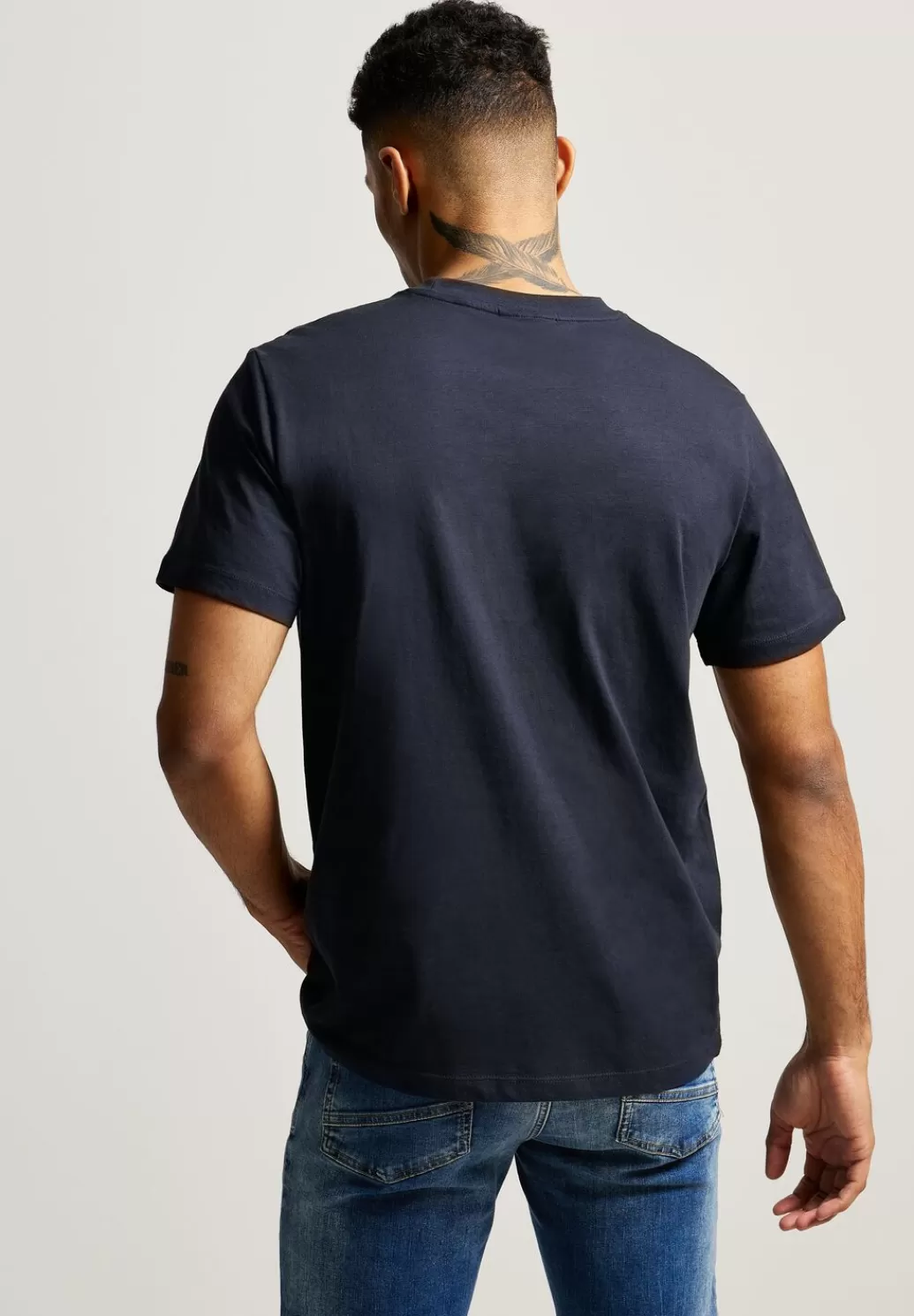 Street One T-Shirt Mit Labelprint^Herren T-Shirts & Polos