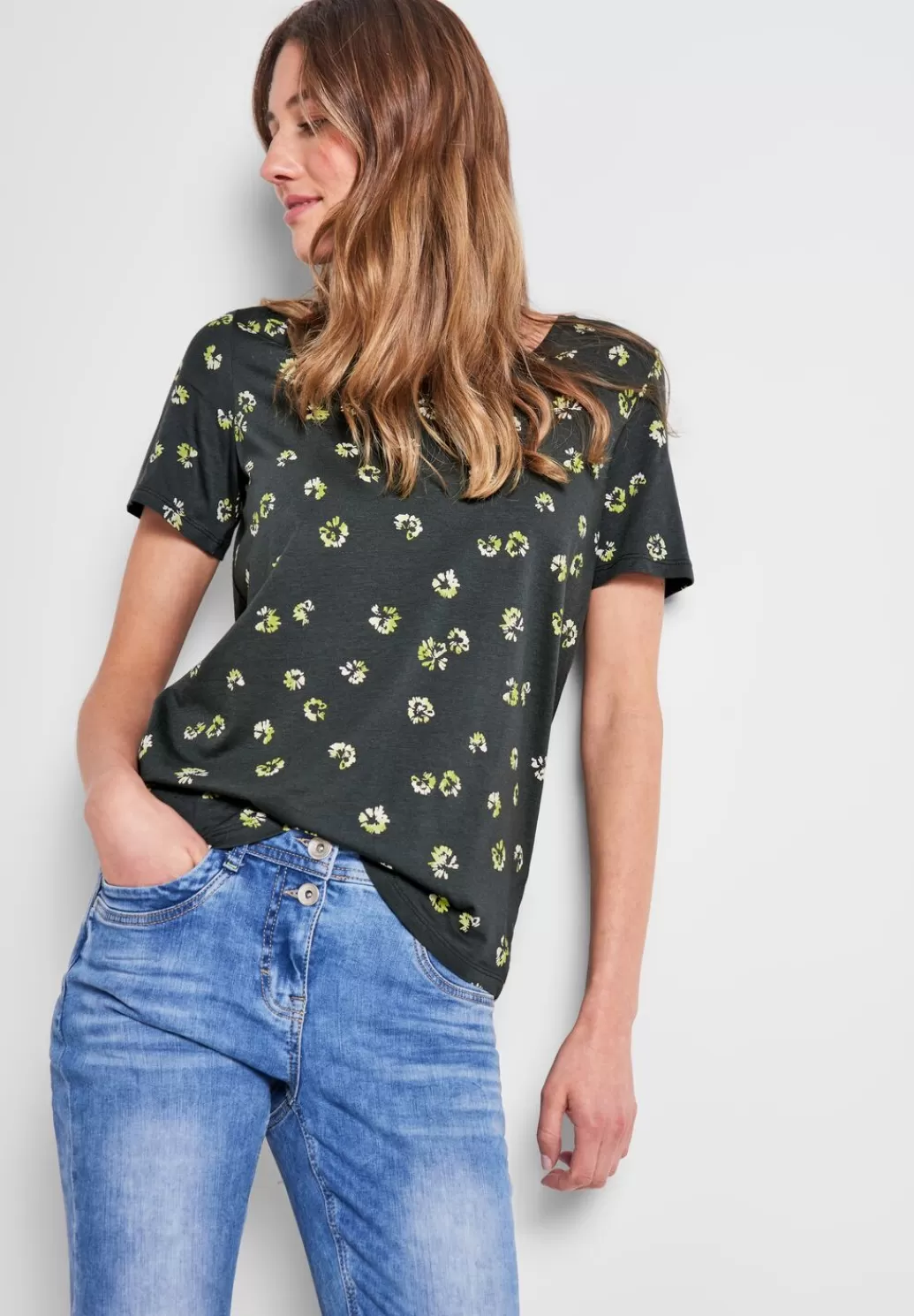 Street One T-Shirt Mit Minimalmuster^Damen Shirts