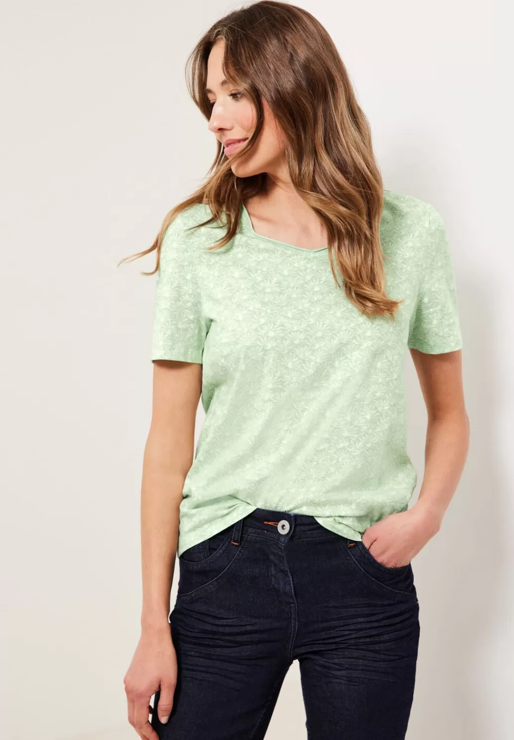 Street One T-Shirt Mit Minimalprint^Damen Shirts