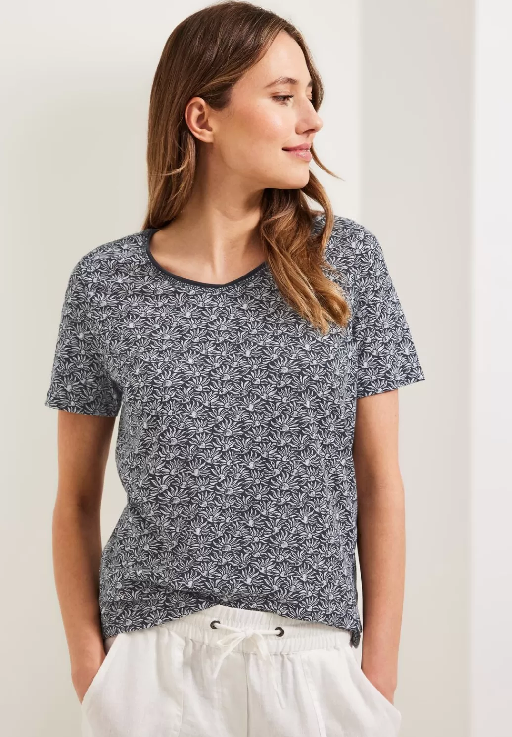 Street One T-Shirt Mit Minimalprint^Damen Shirts