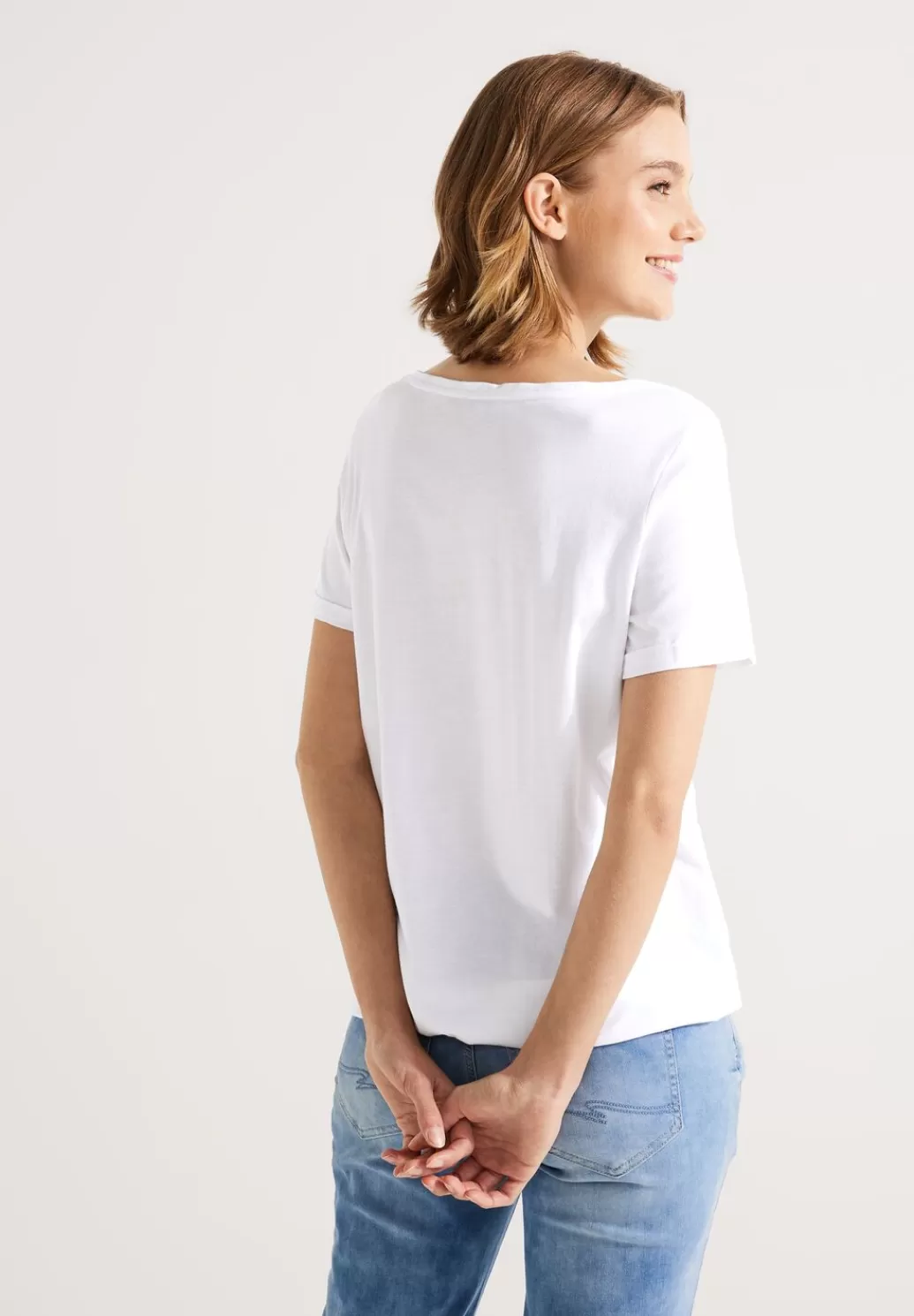 Street One T-Shirt Mit Paillettenprint^Damen Shirts