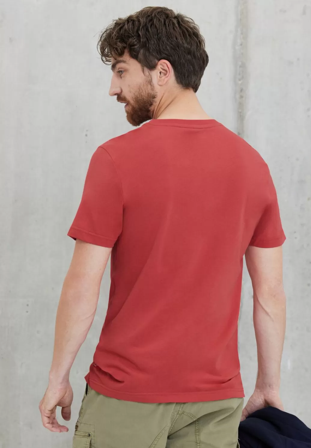 Street One T-Shirt Mit Partprint^Herren T-Shirts & Polos