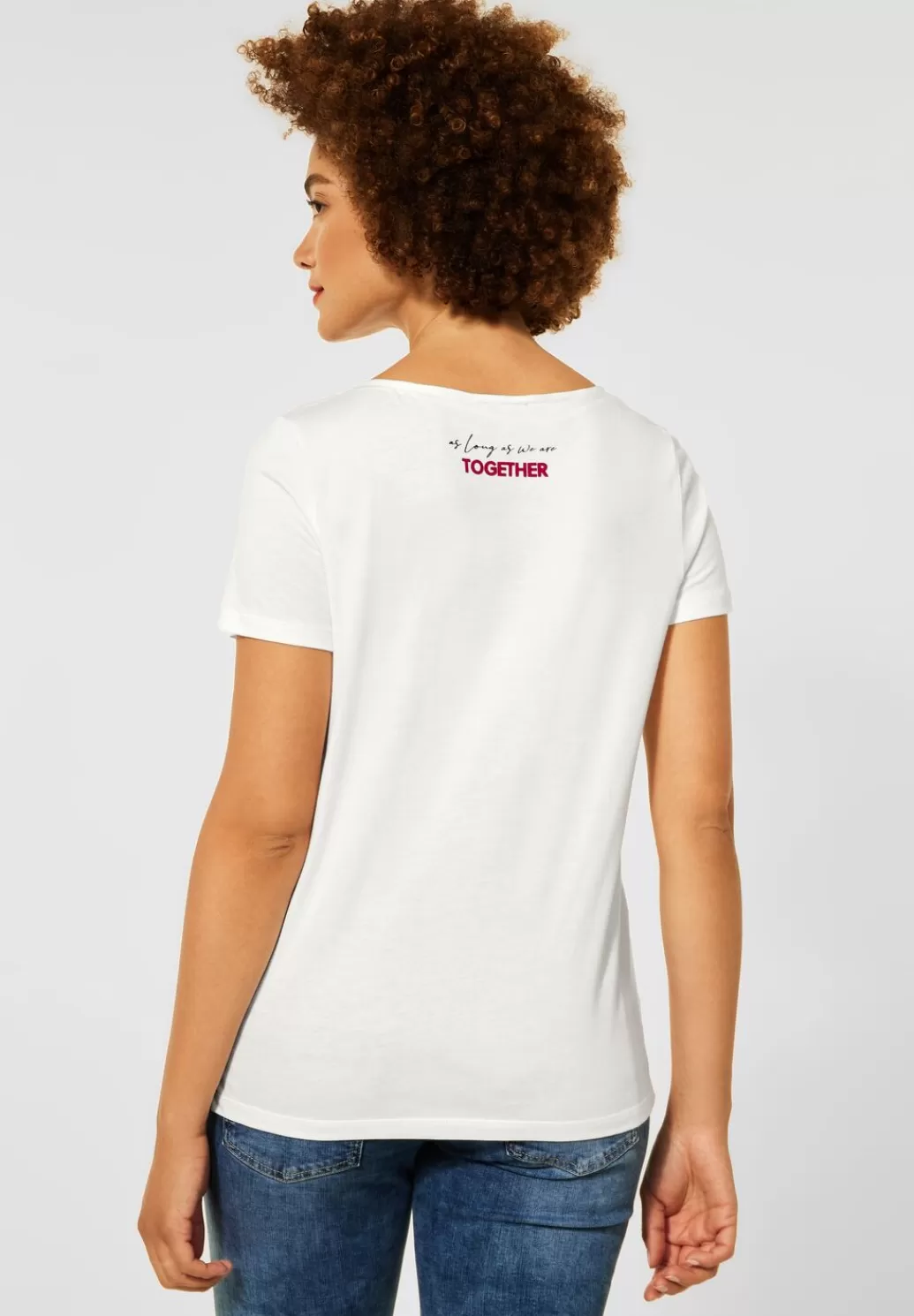 Street One T-Shirt Mit Partprint^Damen Shirts